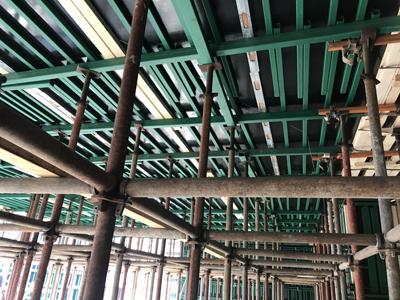 新一代绿色环保建材 以钢代木的新型建筑模板加固体系